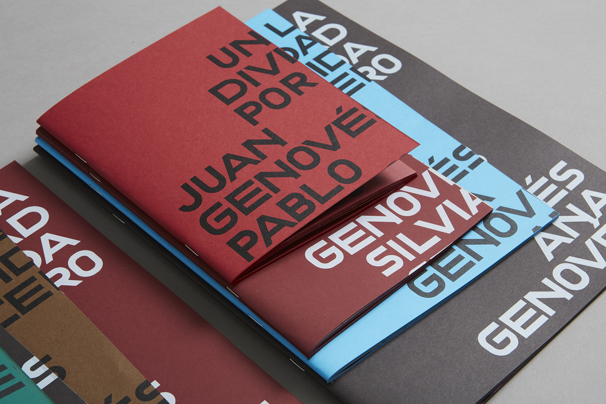 Premium printed books with a bold typeface cover, luxury book printing London