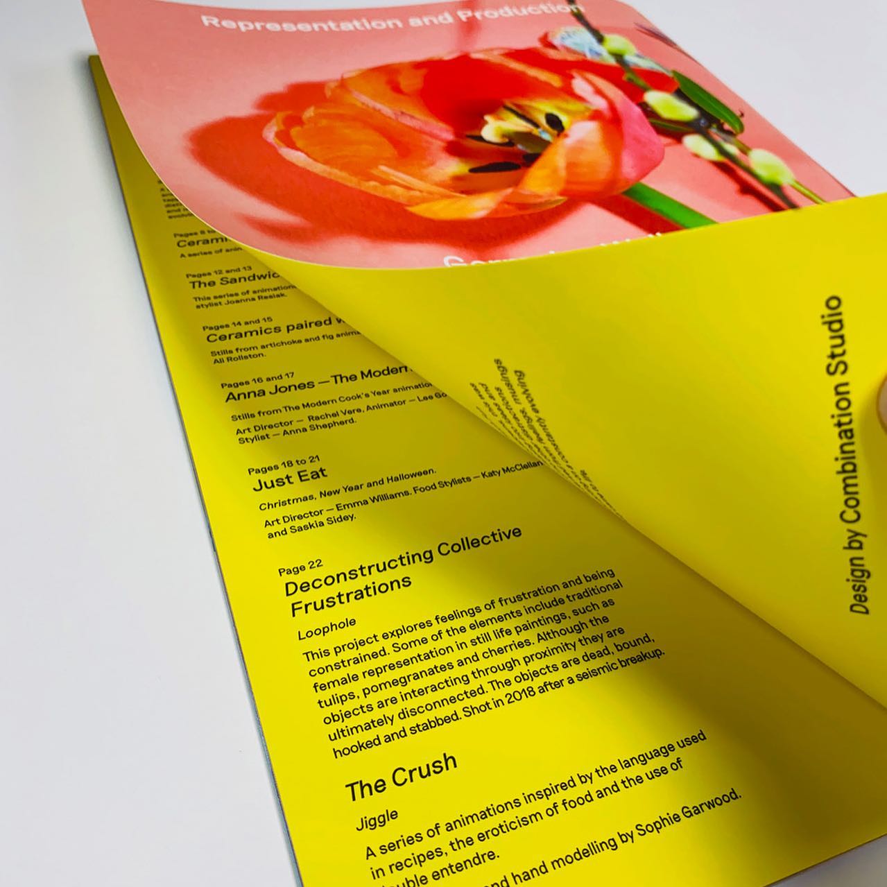 Premium printed brochure with vibrant colour and folded page layout, Luxury brochure printing