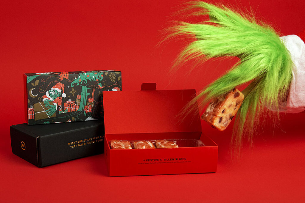 Custom food gift box packaging