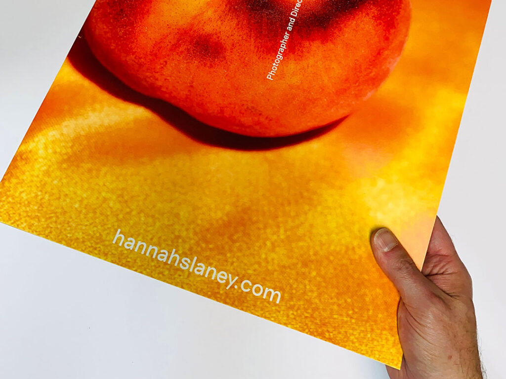 Large format photography poster print