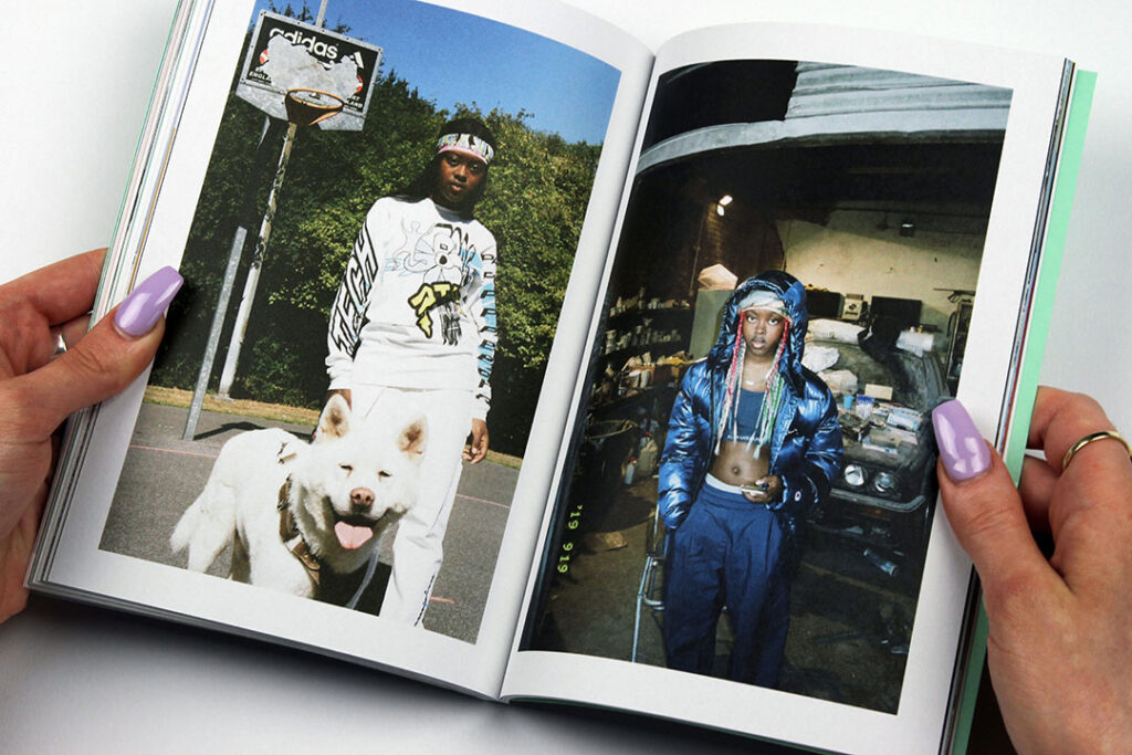 Premium book interior printing photography spread
